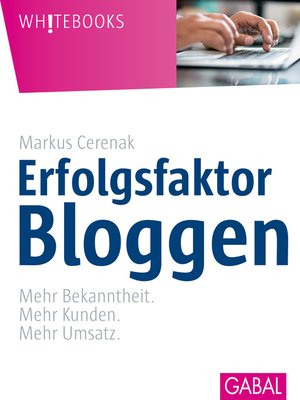 cover image of Erfolgsfaktor Bloggen